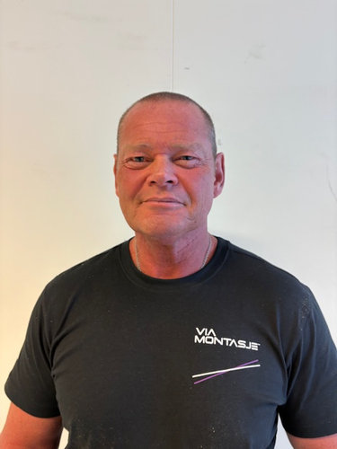 Portrett av Bjørn A. Berntsen, montør i Via Montasje AS